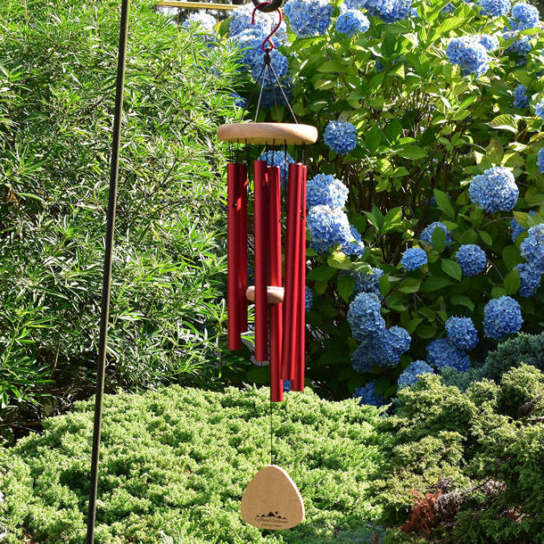 Arlmont & Co. Kyasia Rustic Zen Buddha Wind Chime Wayfair